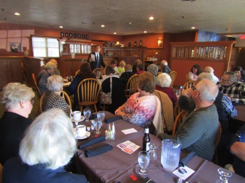 2017 Fall Luncheon - Ridgeview Restaurant with  Carmine Inserra, the speaker.